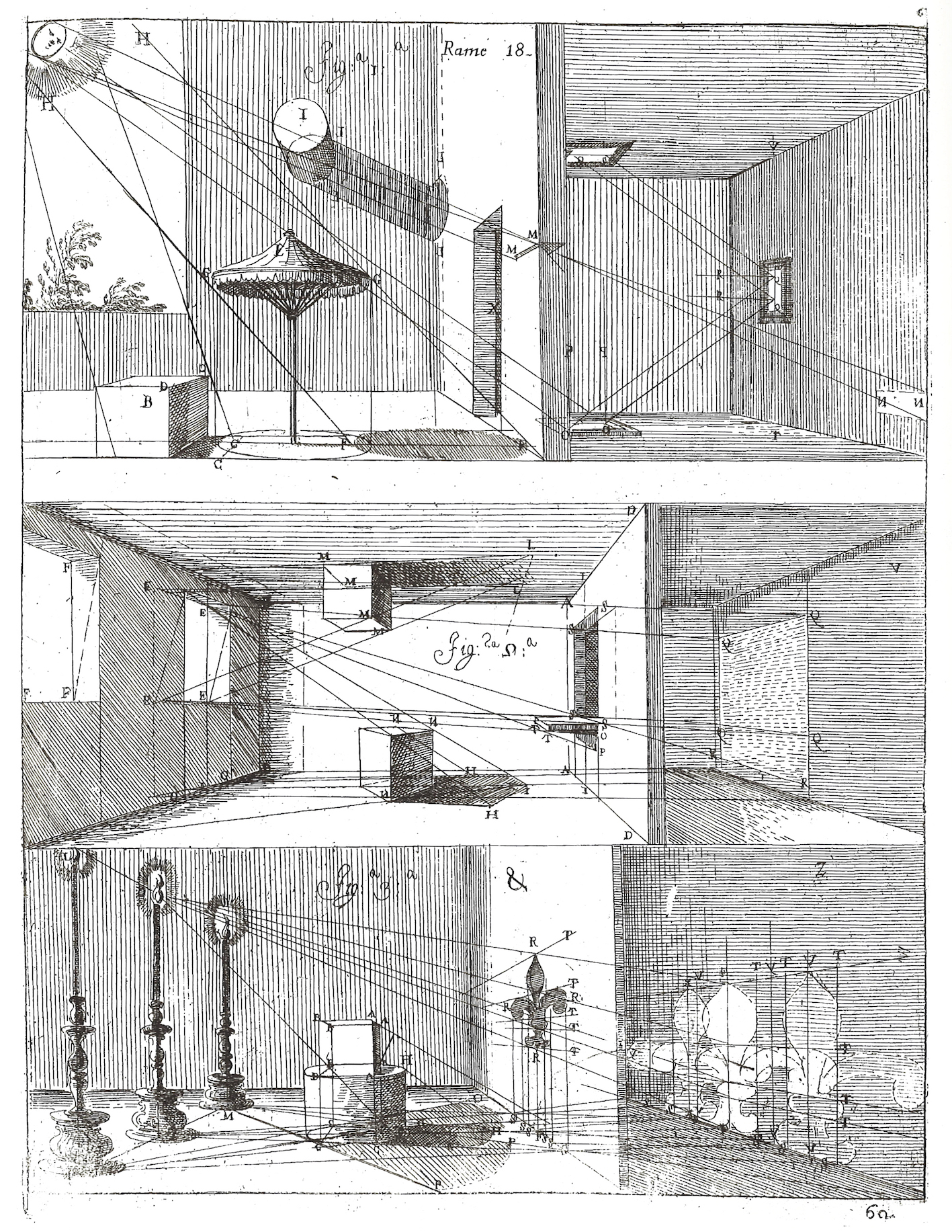 "Ferdinando Galli Bibbiena, L’architettura civile, Parma 1711, part fourth, plate 18."