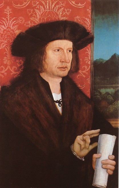 "Georg Tannstetter Portrait ca. 1515, by Bernhard Strigel (1460-1528) Source: Wikimedia Commons."