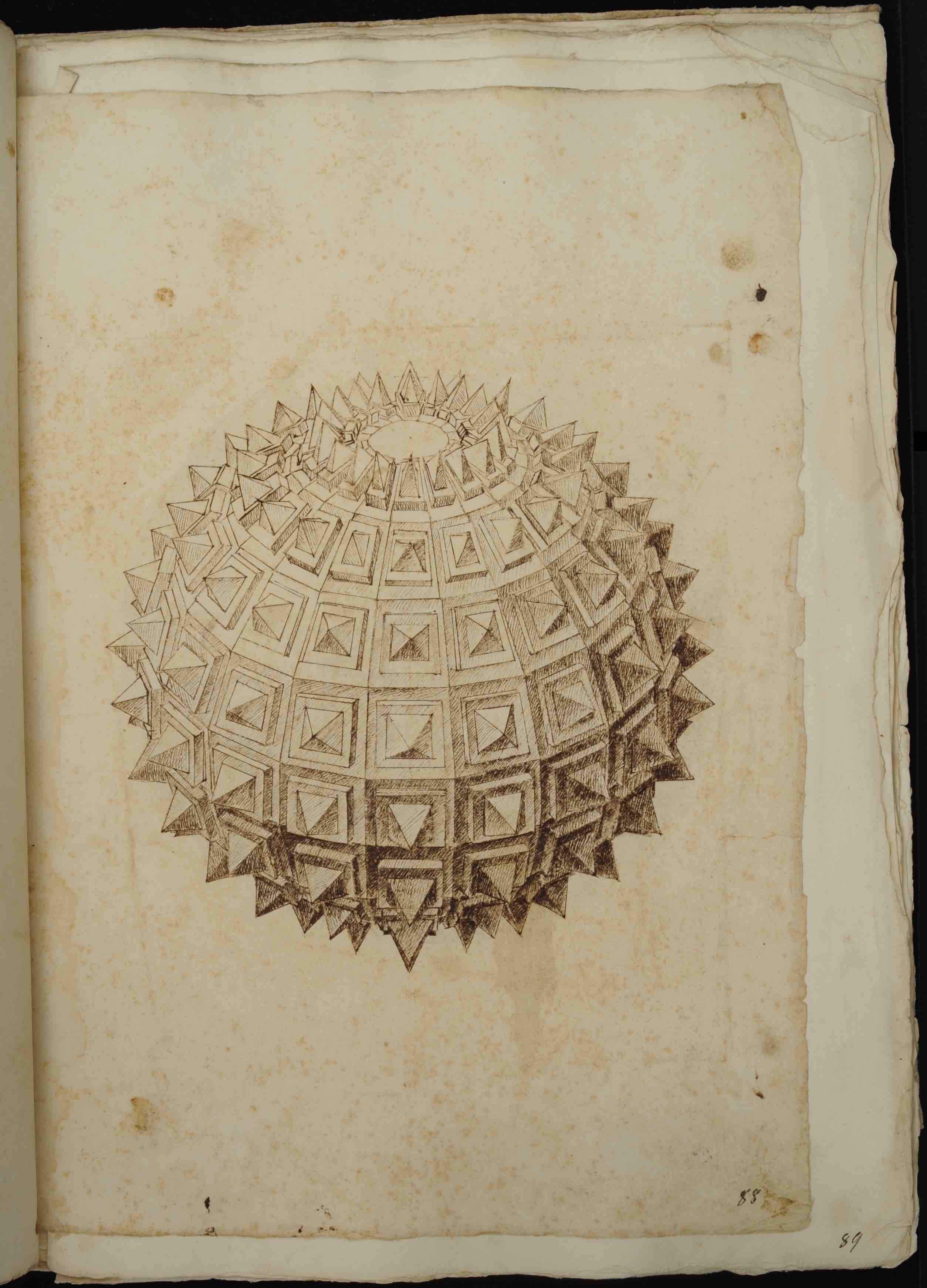 "Biblioteca Nazionale Marciana, It. IV, 41 (=3069), c. 88r, then published in Daniele Barbaro, *La pratica della perspettiva* (Venice: Camillo and Rutilio Borgominieri, 1568-69), p. 162."