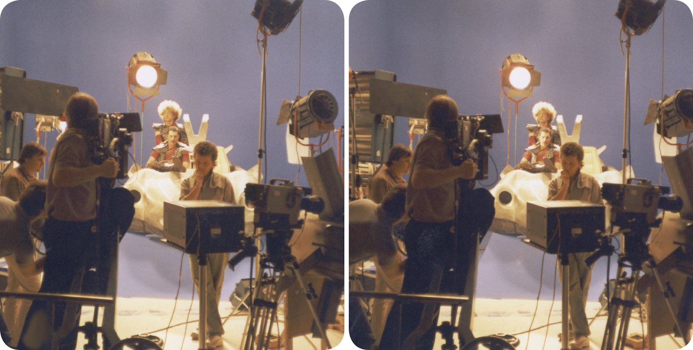 "Behind the scenes, from Brian’s stereo-perspective, from Queen in 3-D."
