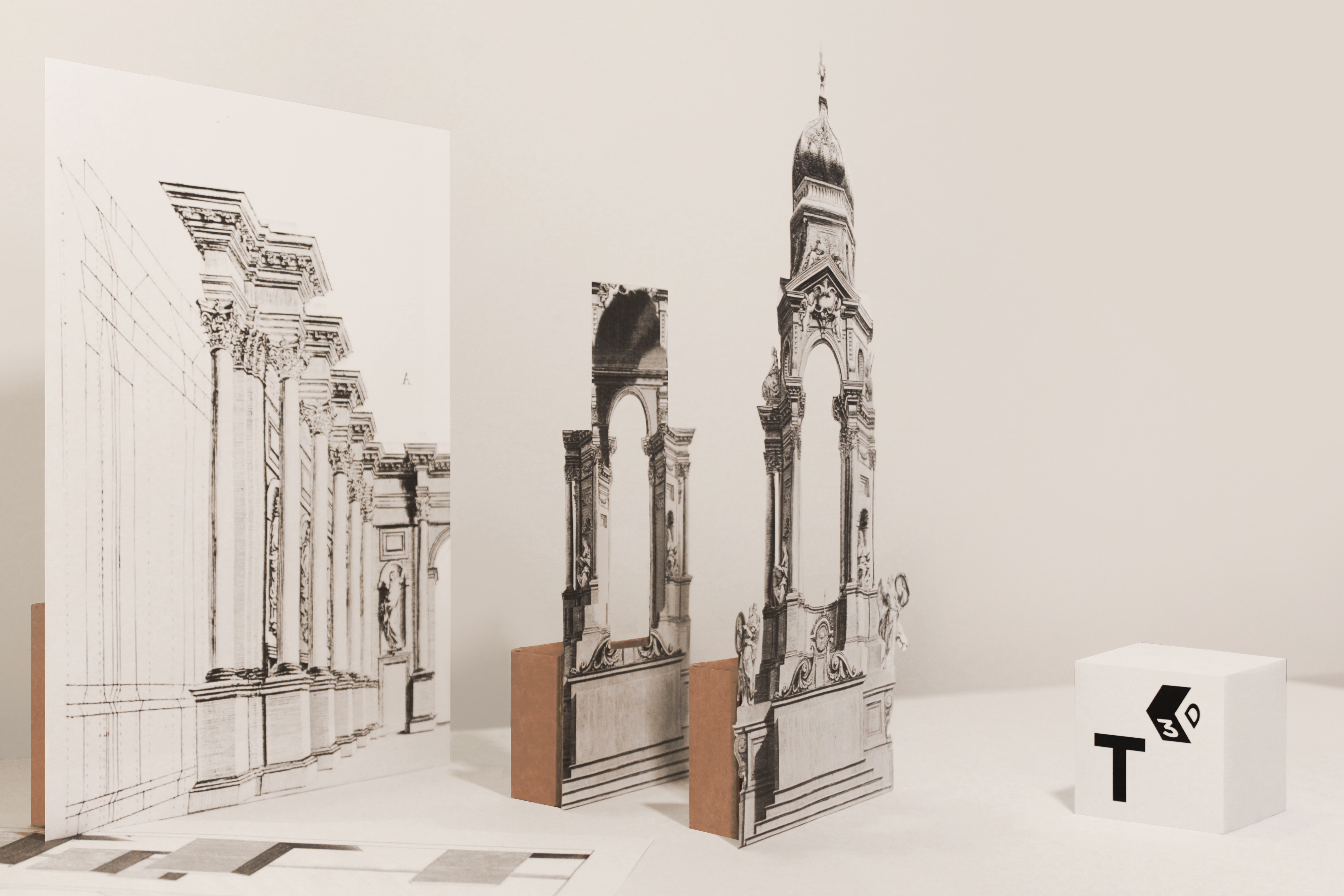 "Reconstruction of Pozzo’s illusionistic altar (figures 60-61)"