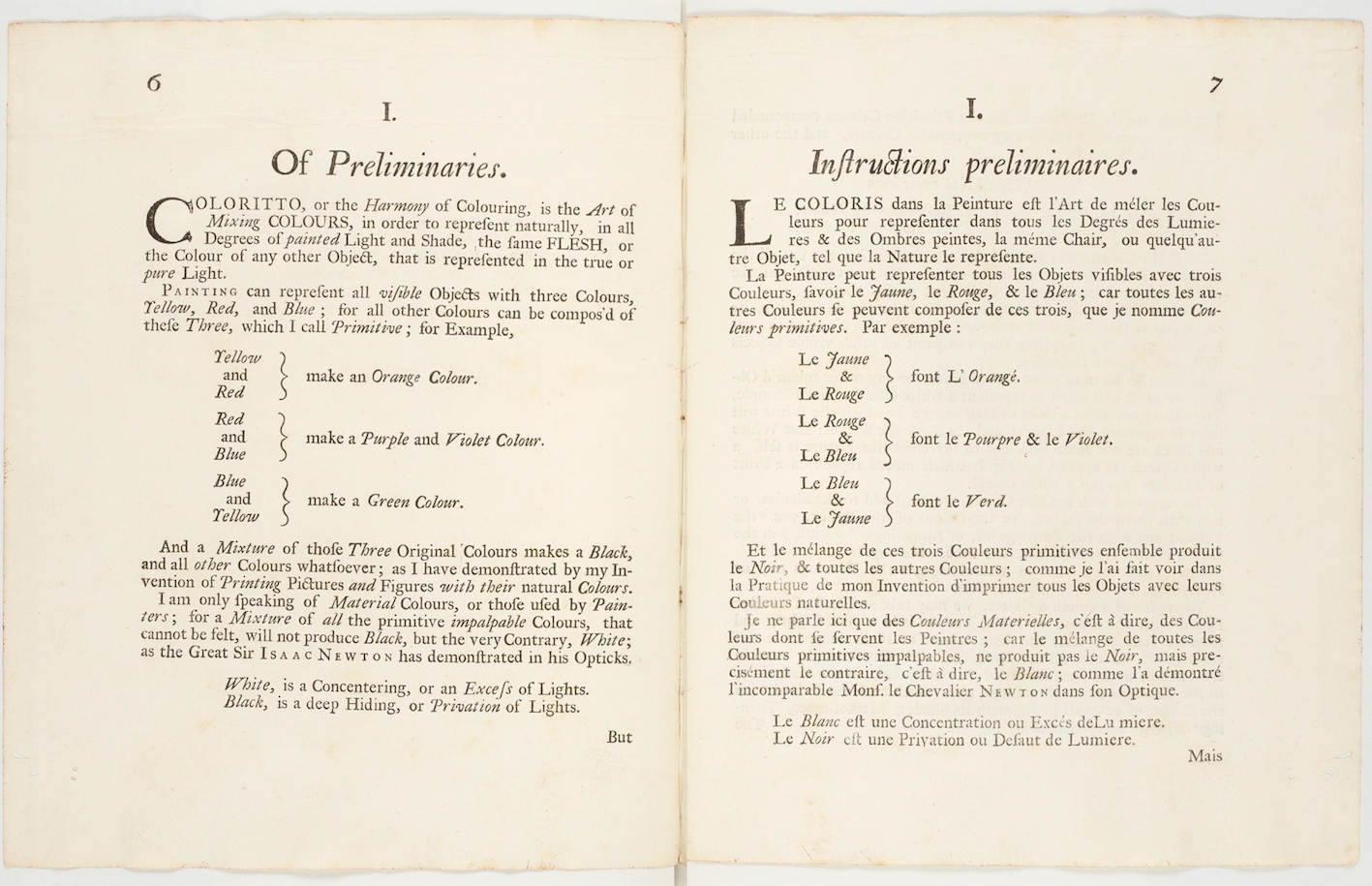 "Coloritto, opening of pp. 6–7. Bibliothèque nationale de France, département Estampes et photographie, RESERVE 4-YC-1332."