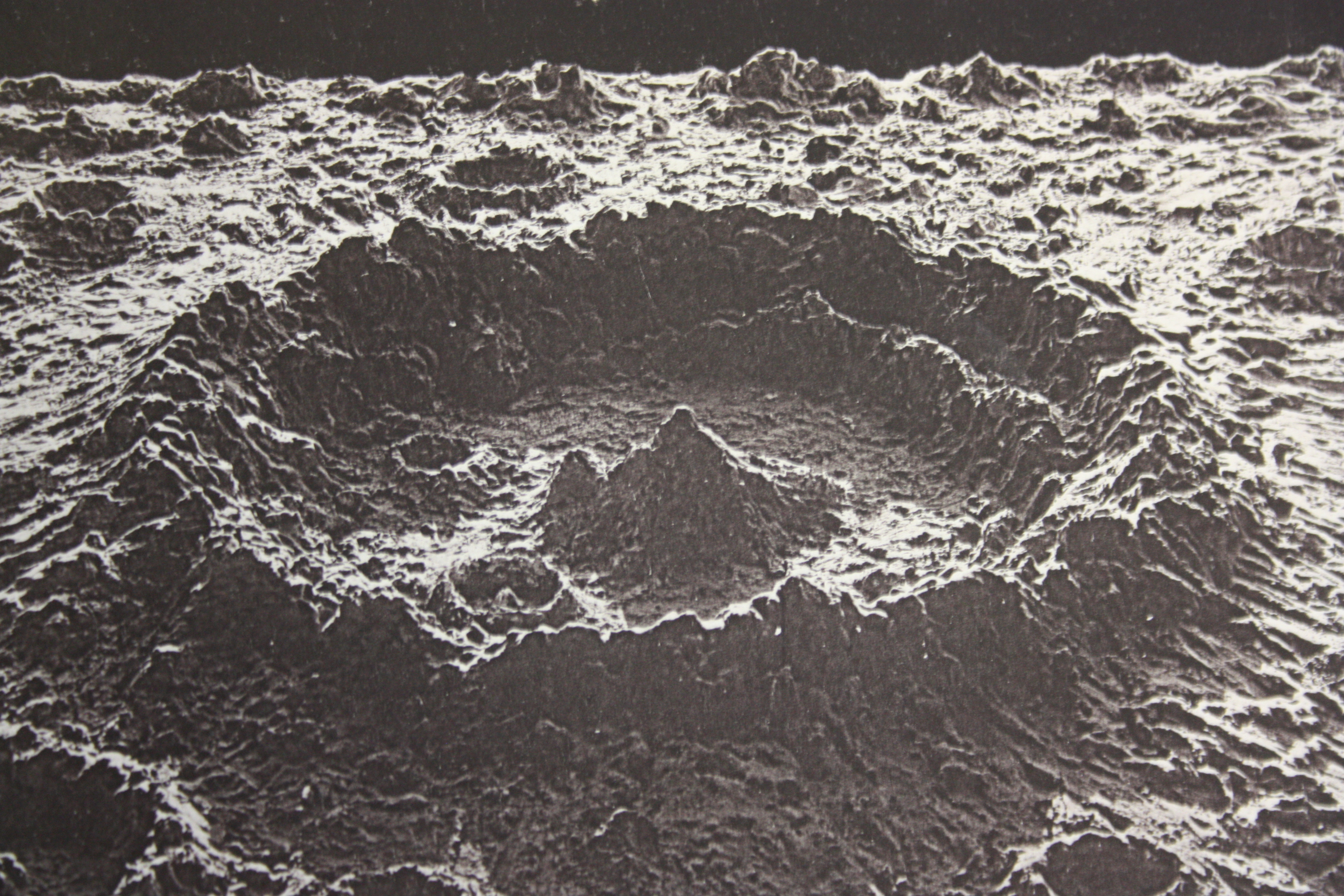 "Detail. Plate XXI in James Nasmyth and James Carpenter, The Moon: Considered as a Planet, a World, and a Satellite (London: John Murray, Albemarle Street, 1874), University of St Andrews Library, Photo QB581.N2C2"