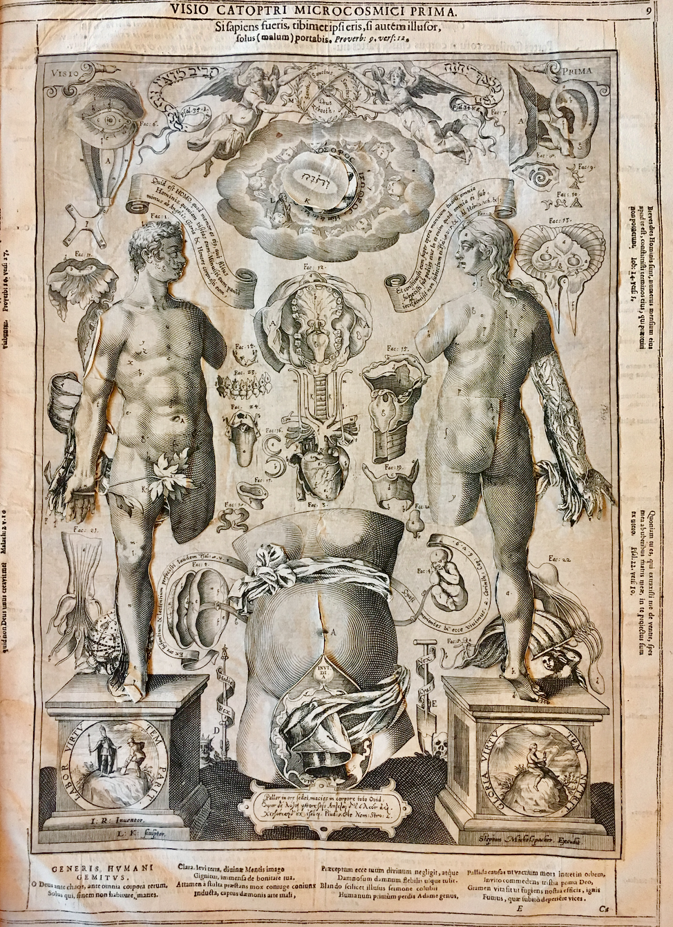 *Visio Prima* of a 1619 edition of the *Catoptrum Microcosmicum*