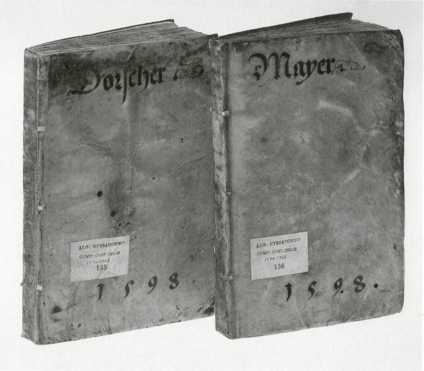 "Figure 1. The two volumes of the journal."